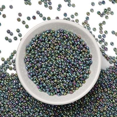 FGB 8/0 Grade A Round Glass Seed Beads SEED-Q008-3mm-F1109-1