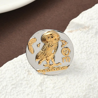 304 Stainless Steel Adjustable Finger Rings for Women RJEW-K298-01GP-1