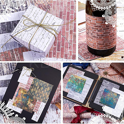 Square Scrapbook Paper Pads DIY-WH20013-83A-1