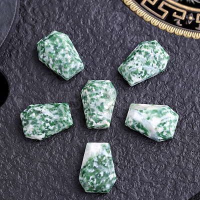Natural Jasper Carved Coffin Decorations PW-WG95774-06-1