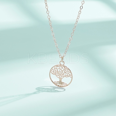 Brass Filigree Pendants KK-OC0001-10-1