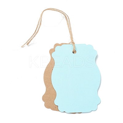 Paper Duplex Hang Tags DIY-F080-01B-1