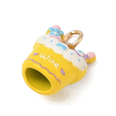 Alloy Enamel Pendants AL-CBA97EB-02-1