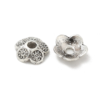 Tibetan Style Alloy Beads TIBE-P003-51AS-1