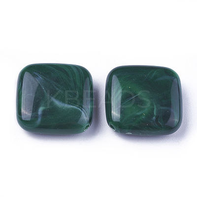 Acrylic Beads X-OACR-T007-10-M-1