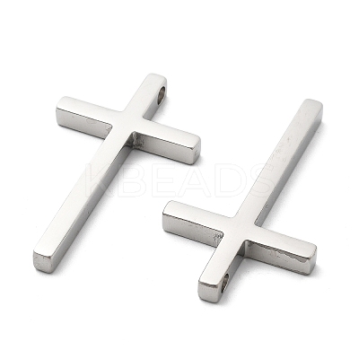 304 Stainless Steel Big Pendants STAS-A103-05B-P-1