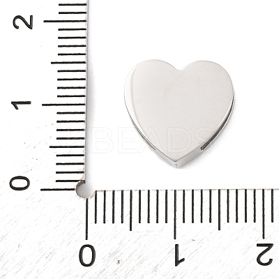 304 Stainless Steel Rhinestone Slide Charms STAS-P421-04A-P-1