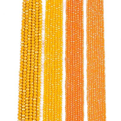 Electroplate Glass Beads Strands LS-EGLA-A044-P3mm-A29-1