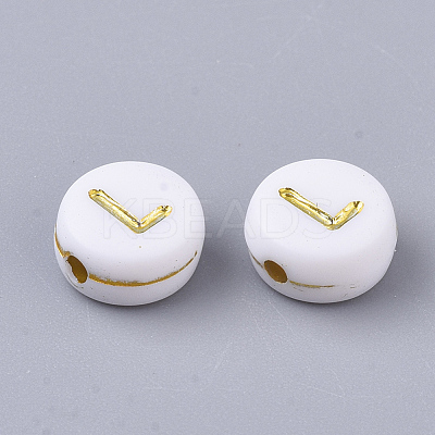 Plating Acrylic Beads X-PACR-R242-01L-1