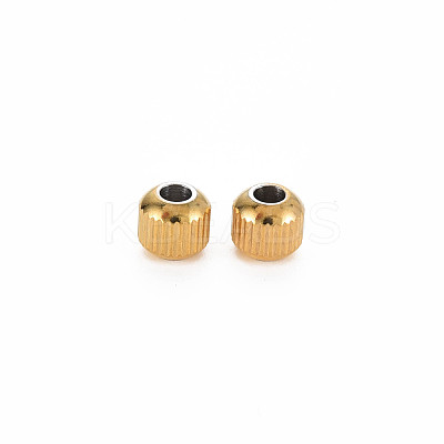 201 Stainless Steel Beads STAS-N088-38B-01G-1