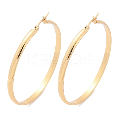 201 Stainless Steel Hoop Earrings EJEW-Q026-17G-D-1