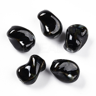 Handmade Porcelain Beads PORC-N008-06-1