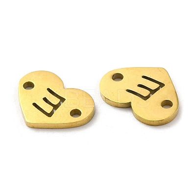 Ion Plating(IP) 304 Stainless Steel Connector Charms STAS-C081-04G-E-1