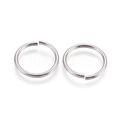 Tarnish Resistant 304 Stainless Steel Saw Cut Open Jump Rings STAS-P212-25P-03-1