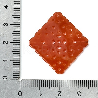 Natural Myanmar Jade Dyed Connector Charms G-Z162-18A-1