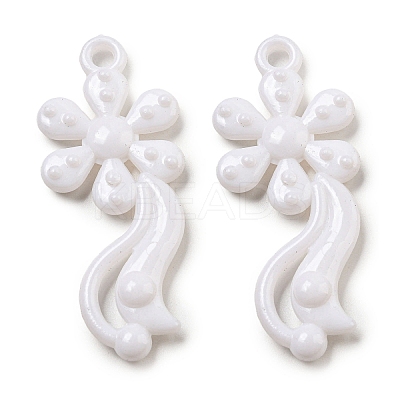 Opaque Acrylic Pendants SACR-L007-048A-1