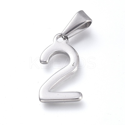 Non-Tarnish 304 Stainless Steel Pendants STAS-L210-05C-P-1