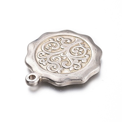 Non-Tarnish 201 Stainless Steel Pendants STAS-Z019-10P-1