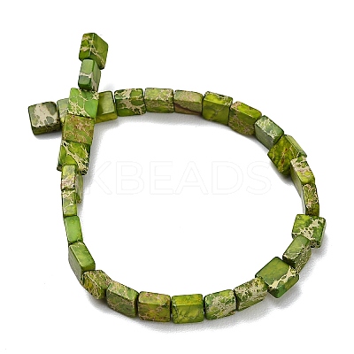 Dyed Natural Imperial Jasper Beads Strands G-F833-A01-01C-1