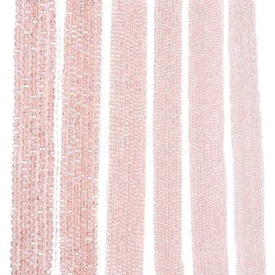 Electroplate Glass Beads Strands LS-EGLA-A034-T8mm-B12-1
