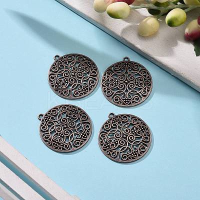 Alloy Pendants PALLOY-ZN33091-R-FF-1