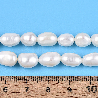 Natural Cultured Freshwater Pearl Beads Strands PEAR-N014-06I-1