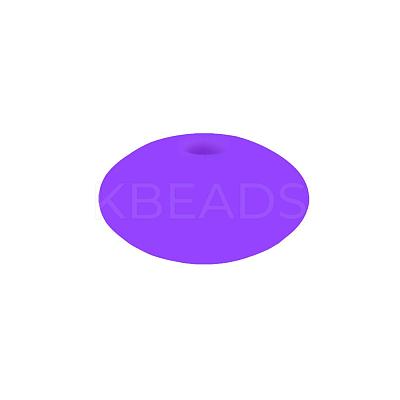Rondelle Silicone Focal Beads SI-JX0041A-04-1