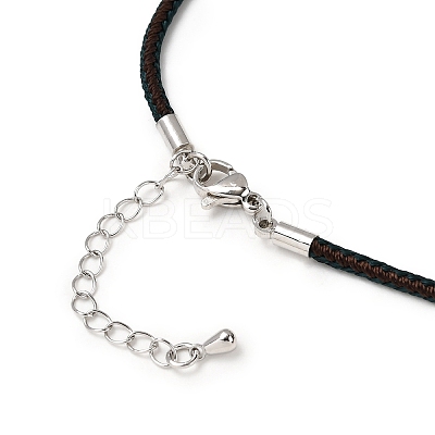 2.5MM Nylon Braided Cord Necklace Making FIND-G095-01P-01-1