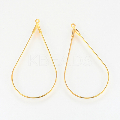 Steel & Brass Wire Big Pendants LS-KK-R056-08G-NR-1