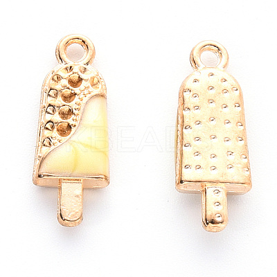 Alloy Enamel Pendants X-ENAM-R059-05B-RS-1