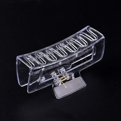 Transparent Plastic Large Claw Hair Clips PHAR-F016-11-1