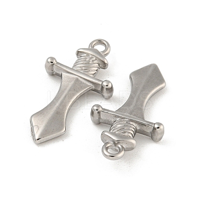 Non-Tarnish 304 Stainless Steel Pendants STAS-N103-134P-1