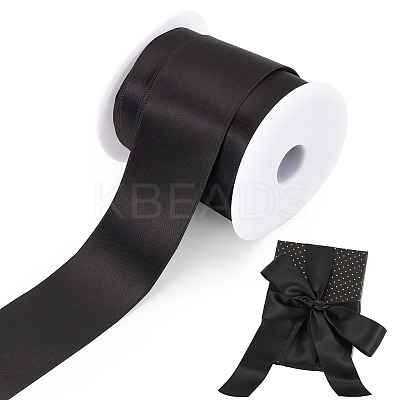 10 Yards Double-Face Polyester Satin Ribbons SRIB-TA0001-16C-1