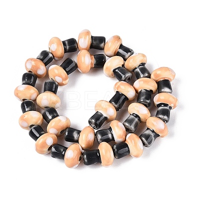 Handmade Porcelain Beads PORC-N012-03A-1