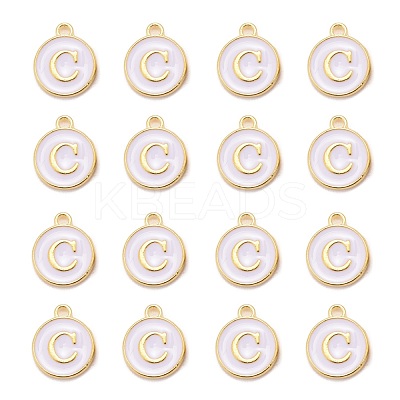 Golden Plated Alloy Charms ENAM-S118-01C-1