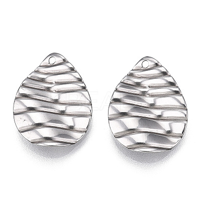 Non-Tarnish 304 Stainless Steel Pendants STAS-T063-205P-1