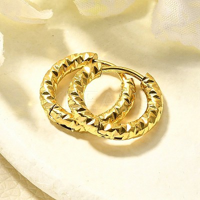 304 Stainless Steel Hoop Earrings for Women EJEW-M068-13B-G-1
