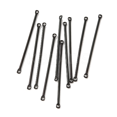 304 Stainless Steel Connector Charms STAS-Q323-04G-B-1