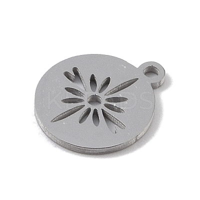 Non-Tarnish 304 Stainless Steel Pendants STAS-B062-12P-1