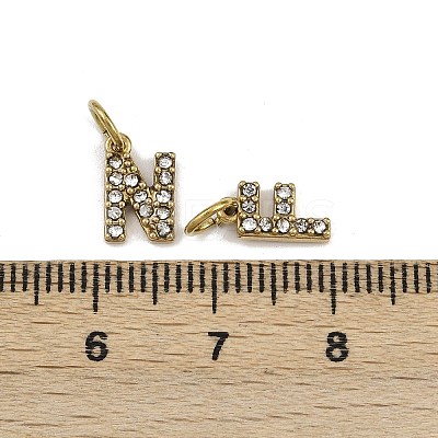 304 Stainless Steel Rhinestone Pendants STAS-B108-03G-A-1