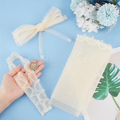 Mesh Bridal Dress Zipper Replacement DIY-WH0496-06B-1
