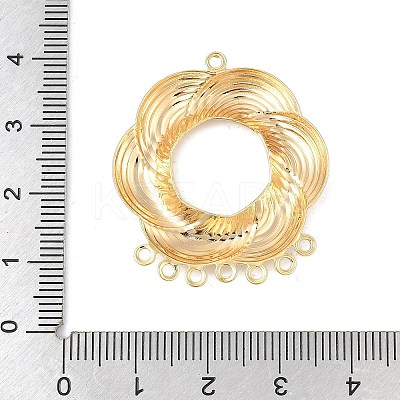Brass Flower Chandelier Component Links KK-R219-02G-1
