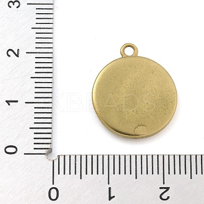 304 Stainless Steel Enamel Pendants LS-STAS-M084-09G-04-1