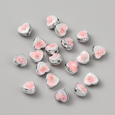 Opaque Acrylic Beads OACR-TAC0015-08B-1