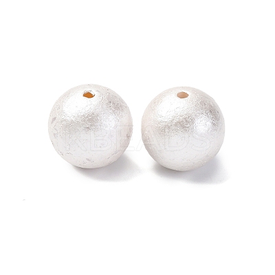 Plated ABS Plastic Beads OACR-B026-03-1