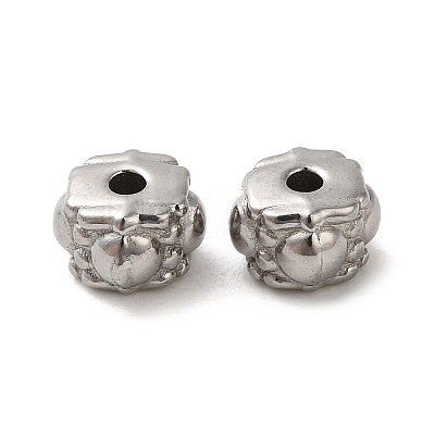 Tarnish Resistant 304 Stainless Steel Beads STAS-I203-34P-1