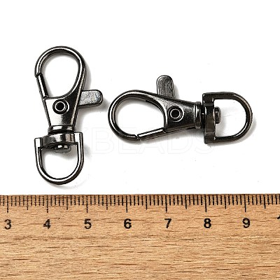 Tibetan Style Alloy Swivel Clasps PALLOY-F210-02B-1
