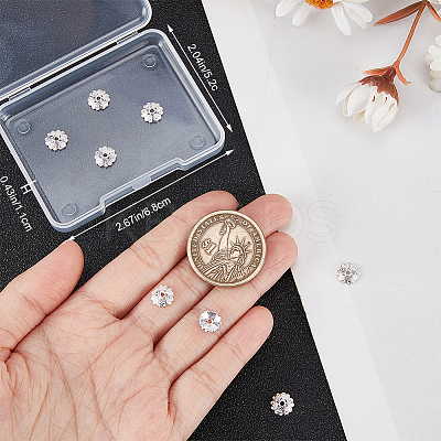 10Pcs 925 Sterling Silver Bead Caps STER-CN0001-37-1