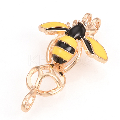Alloy Enamel Diffuser Locket Pendants PALLOY-S109-05-1
