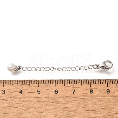 Brass End with Chain KK-C085-13P-1